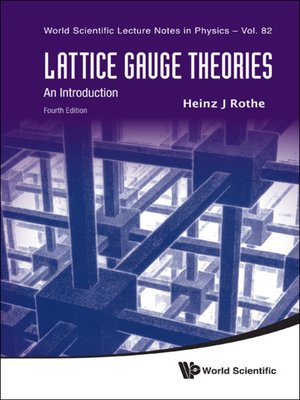 cover image of Lattice Gauge Theories